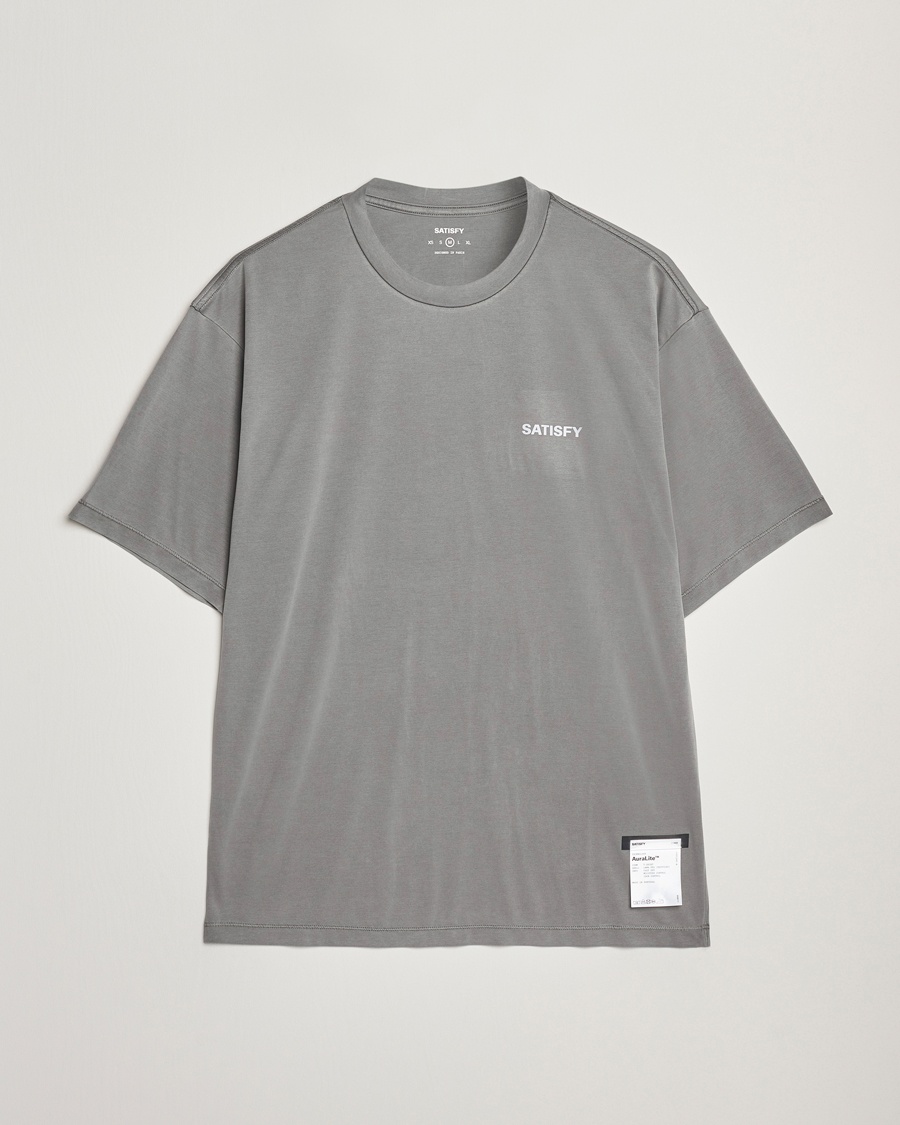 Herr | Satisfy | Satisfy | AuraLite T-Shirt Mineral Graphite