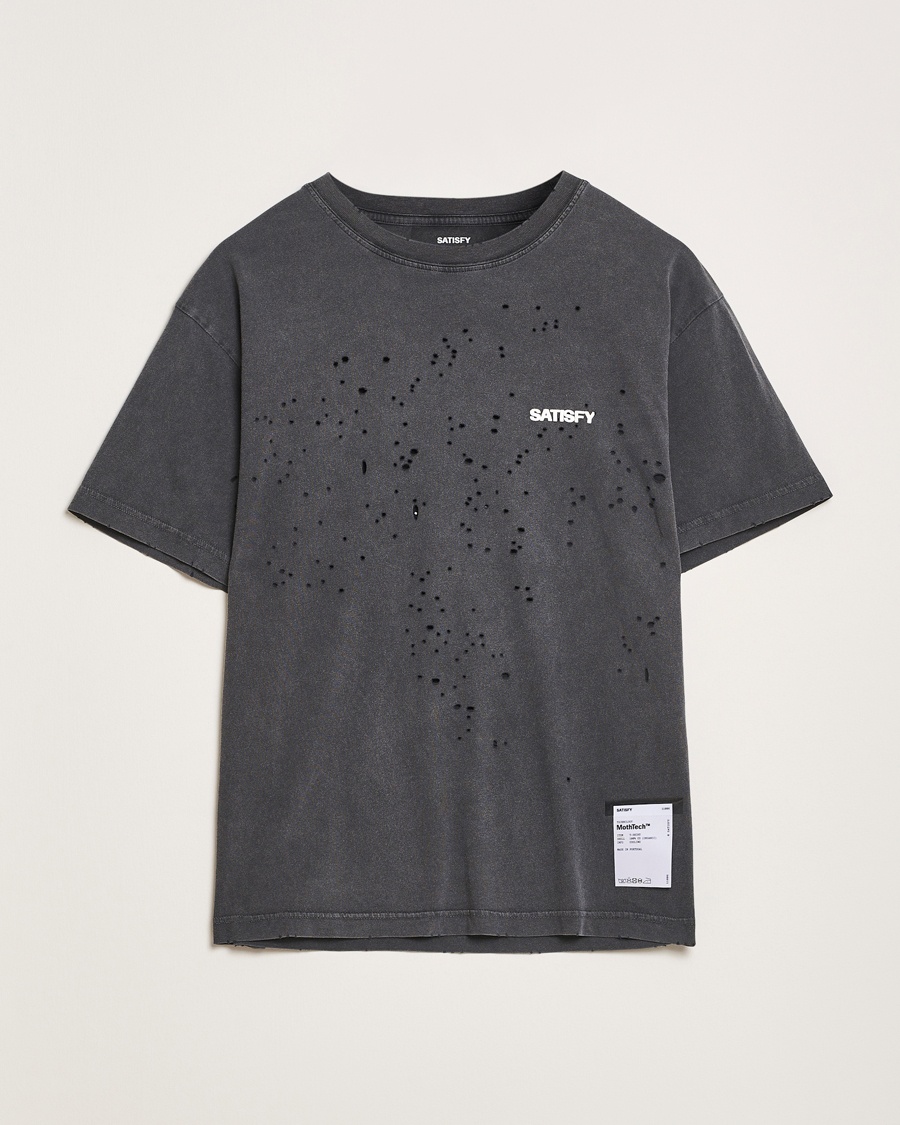 Herr | Satisfy | Satisfy | MothTech T-Shirt Aged Black