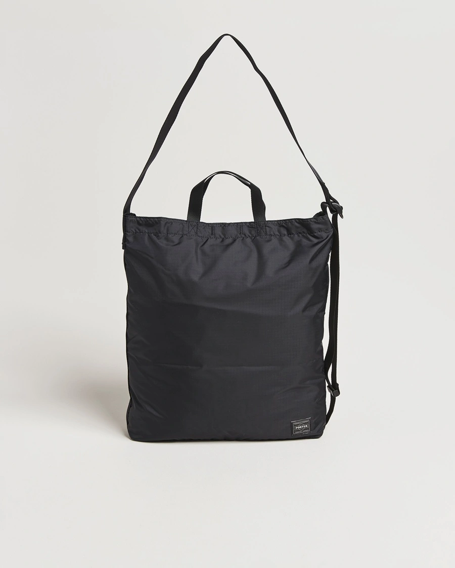 Herr | Axelremsväskor | Porter-Yoshida & Co. | Flex 2Way Shoulder Bag Black