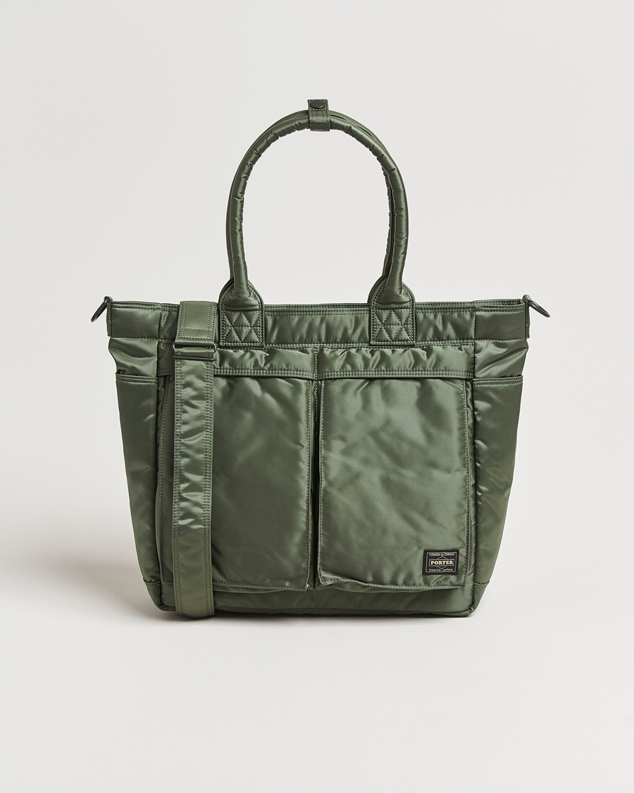Herr | Totebags | Porter-Yoshida & Co. | New Tanker Tote Bag Sage Green
