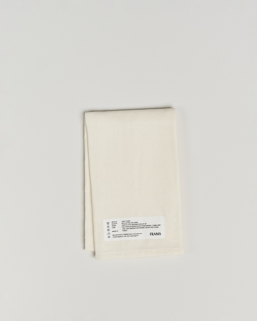 Herr | Livsstil | Frama | Light Hand Towel 50x80cm Bone White