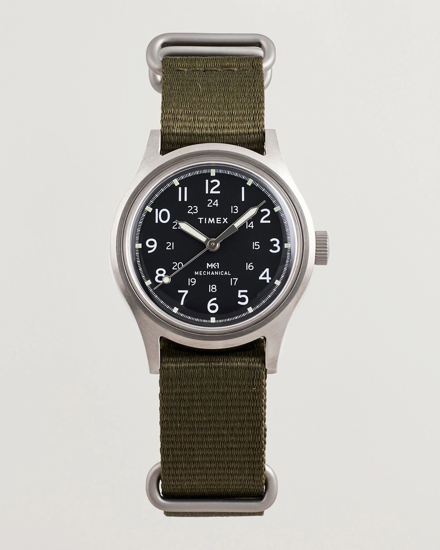 Herr | | Timex | MK1 Hand Wind 36mm Green Black Dial