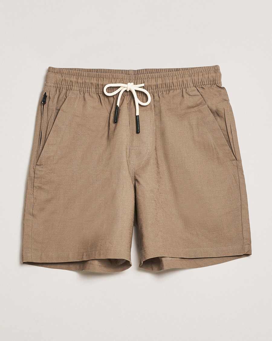 Herr | Linneshorts | OAS | Linen Shorts Taupe