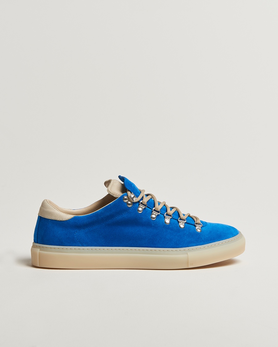 Herr | | Diemme | Marostica Low Sneaker Blue Suede