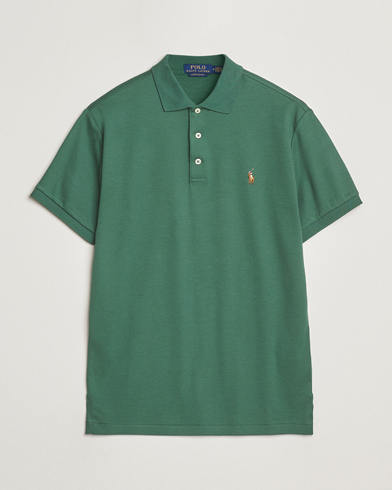 Polo Ralph Lauren Luxury Pima Cotton Polo Washed Forest – Grön