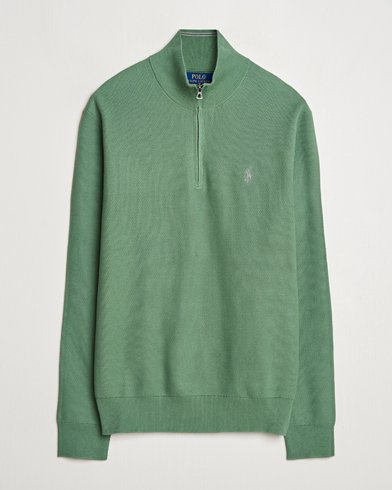 Herr | Business & Beyond - Casual | Polo Ralph Lauren | Half Zip Cotton Pullover Fatigue