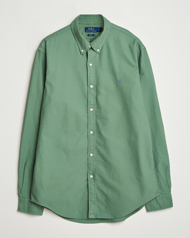 Herr | Casual | Polo Ralph Lauren | Slim Fit Garment Dyed Oxford Shirt Fatigue