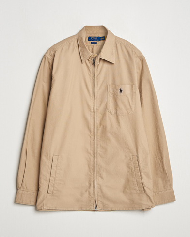 Herr | Overshirts | Polo Ralph Lauren | Garment Dyed Oxford Overshirt Surrey Tan