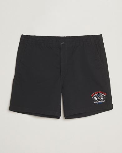 Polo Ralph Lauren Prepster Flat Front Shorts Polo Black/Motor Club – Svart