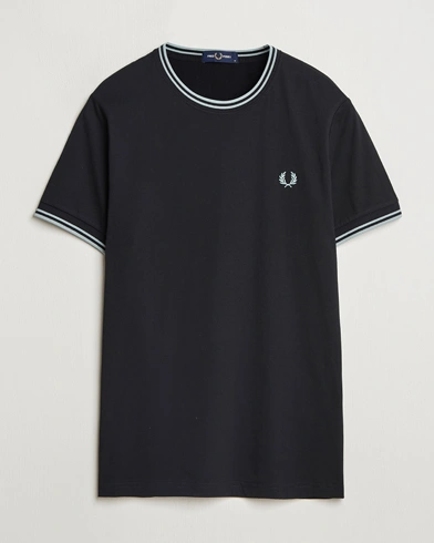 Herr | Fred Perry | Fred Perry | Twin Tipped T-Shirt Dark Navy