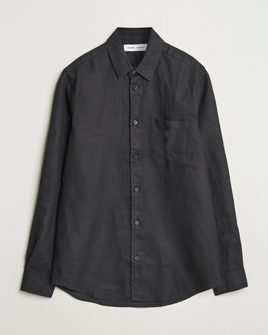 Herr | Senast inkommet | Samsøe Samsøe | Liam Linen Shirt Black