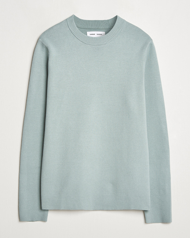 Herr | Business & Beyond - Casual | Samsøe Samsøe | Niklas Crew Neck Sweater Abyss Green