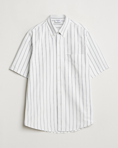 Herr | Kortärmade skjortor | Filippa K | Striped Oxford Short Sleeve Shirt Pale Blue/Navy