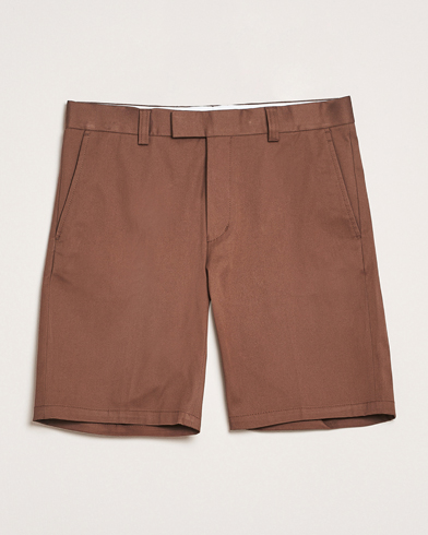 Herr | Business & Beyond - Formal | Tiger of Sweden | Tenut Cotton Shorts Warm Brown
