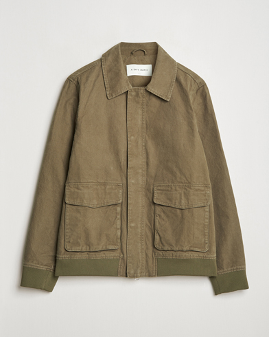 Herr | A Day's March | A Day's March | Bader Cotton Flight Jacket Olive