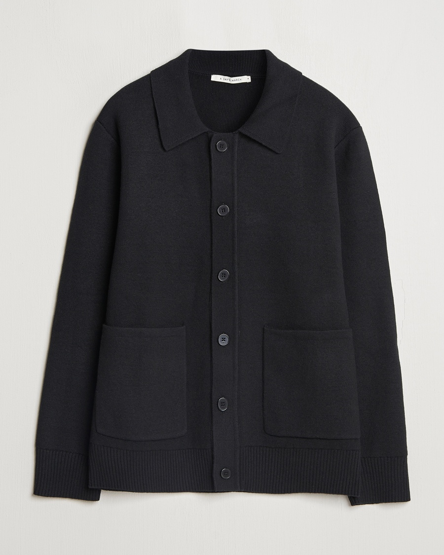 Herr | A Day's March | A Day's March | Holt Cardigan Black