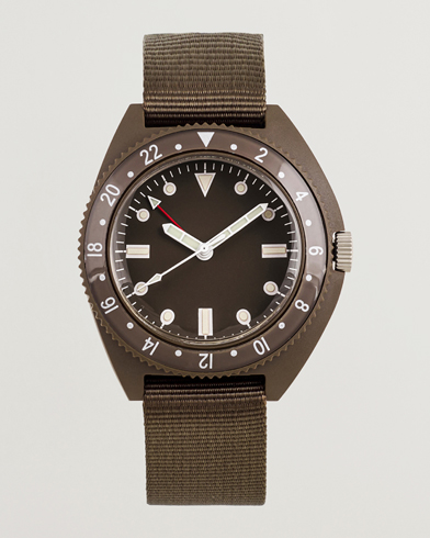 BEAMS PLUS Type-P24 Utility Watch Olive – Grön