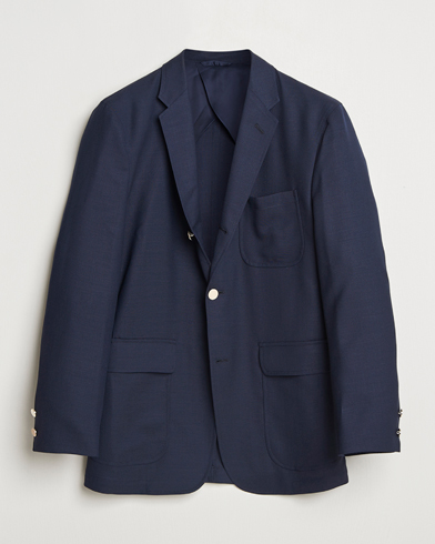 Herr | Kavajer | Kamakura Shirts | Unconstructed Ivy Blazer Navy