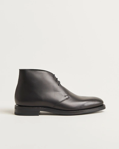 Herr | Svarta kängor | Loake 1880 | Pimlico Chukka Boot Black Calf