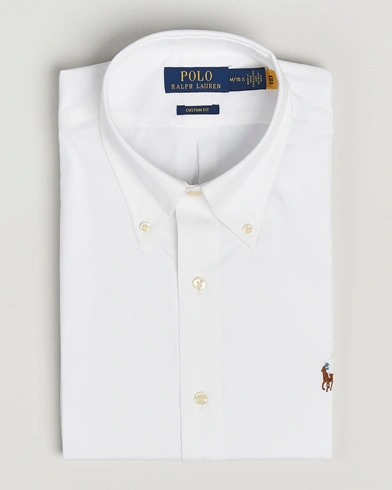 Herr | Business & Beyond - Casual | Polo Ralph Lauren | Custom Fit Oxford Dress Shirt White
