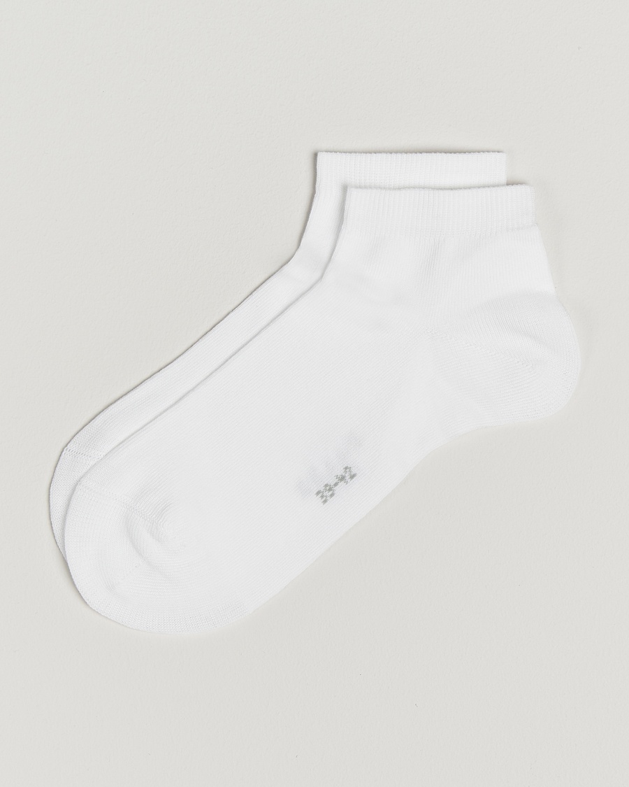 Falke Happy 2-Pack Cotton Sneaker Socks White – Vit