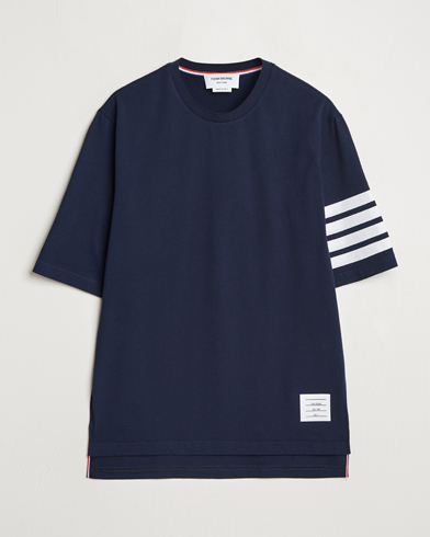 Herr | T-Shirts | Thom Browne | 4-Bar T-Shirt Navy