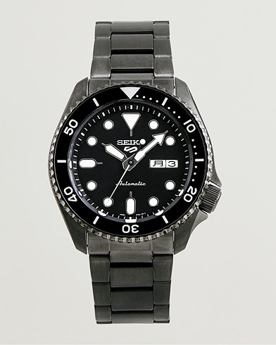 Seiko 5 Sports Automatic Diver Black Steel 43mm Black Dial – Övrigt