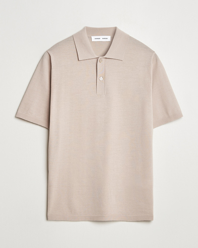 Herr | | Samsøe Samsøe | Sarown Knitted Polo Pure Cashmere