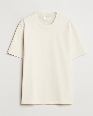 Herr | Kortärmade t-shirts | NN07 | Abel Crew Neck T-Shirt Ivory