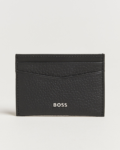 Herr | Business & Beyond - Formal | BOSS BLACK | Crosstown Leather Card Holder Black