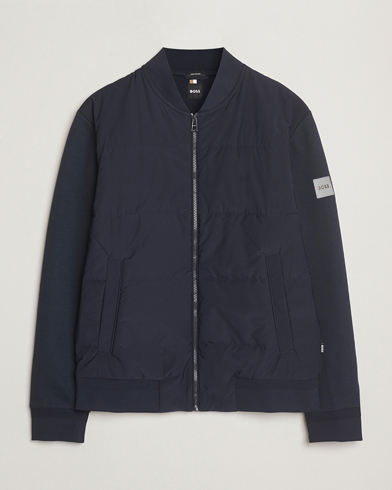 Herr | Business & Beyond - Formal | BOSS BLACK | Skiles Hybrid Jacket Dark Blue