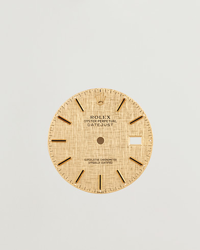 Rolex Pre-Owned Rolex Datejust 5 ref Linen Dial