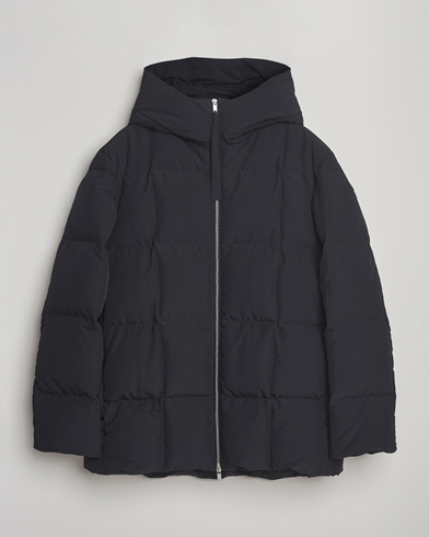 Jil Sander Water Repellent Down Parka Black – Svart