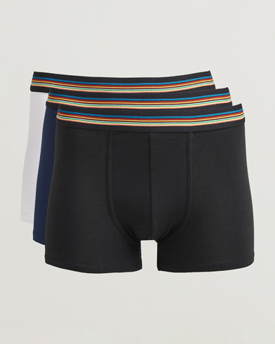 Paul Smith 3-Pack Trunk White/Navy/Black – Flerfärgad
