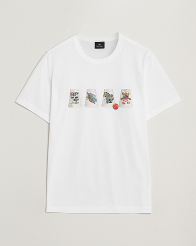 Herr | Kläder | PS Paul Smith | Cups Crew Neck T-Shirt White