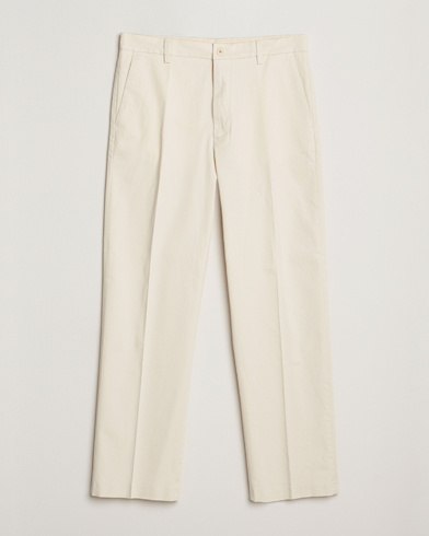 NN07 Paw Relaxed Fit Pleated Chinos Ivory – Vit