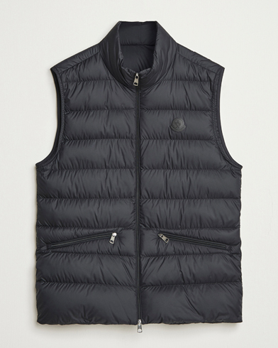 Moncler Treompan Down Vest Black – Svart