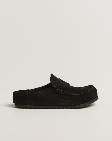 BIRKENSTOCK Naples Black Suede – Svart