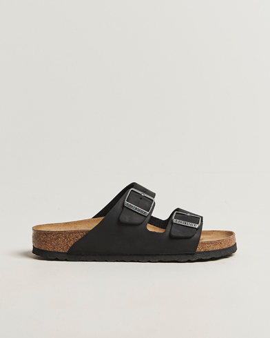 BIRKENSTOCK Woman Arizona Classic Footbed Black Oiled Leather – Svart