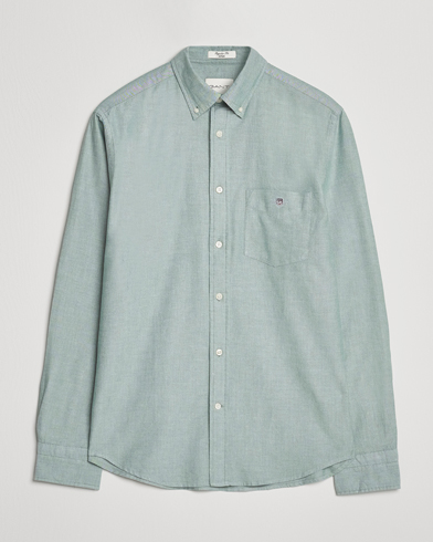 Gant Regluar Fit Classic Oxford Shirt Forest Green – Grön