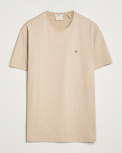 Gant The Original T-Shirt Khaki Melange – Beige