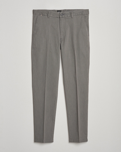  Kane Brushed Cotton Pleated Trousers Dark Grey