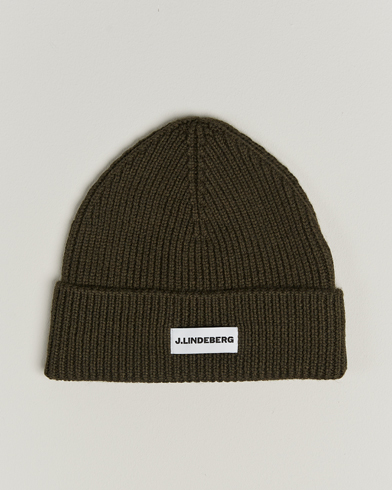 J.Lindeberg Juan Merino Beanie Forest Green – Grön