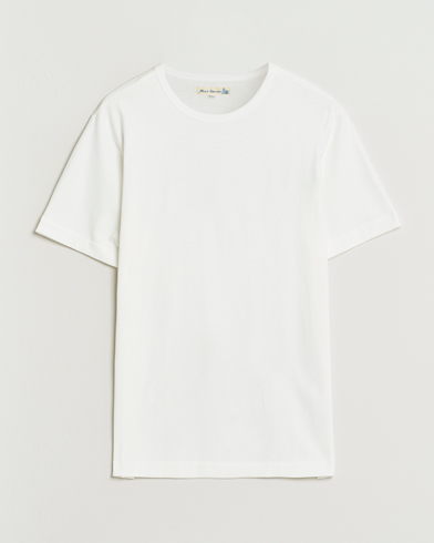 Merz b. Schwanen Classic Fit Sturdy T-Shirt White – Vit