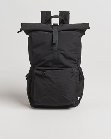 NN07Nylon Ripstop Rolltop BackpackBlack – Svart