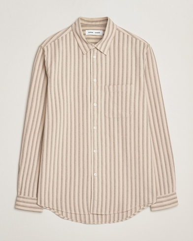 Samsøe Samsøe Liam Striped Shirt Canteen Green – Grön