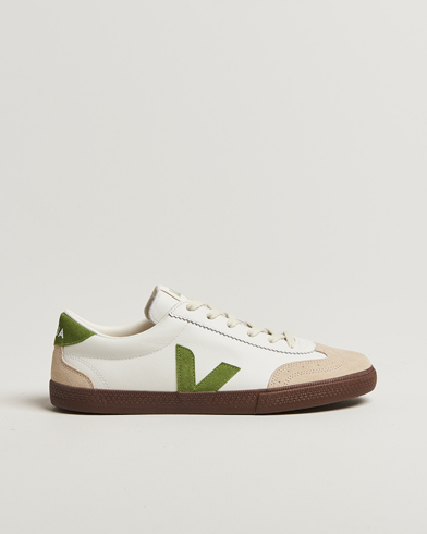 Veja Volley Sneaker White/Kiwi – Vit