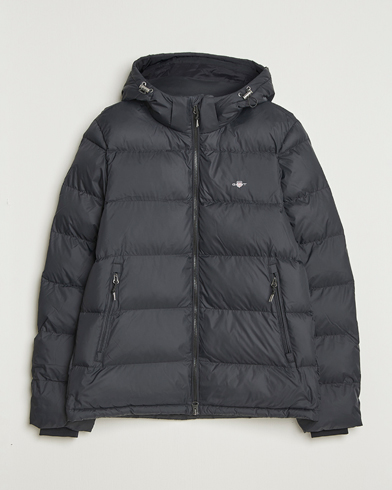 Gant The Active Cloud Down Jacket Black – Svart