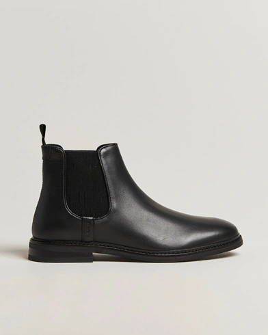 Gant Bidford Leather Chelsea Boot Black – Svart
