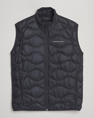 Peak Performance Helium Down Vest Black – Svart